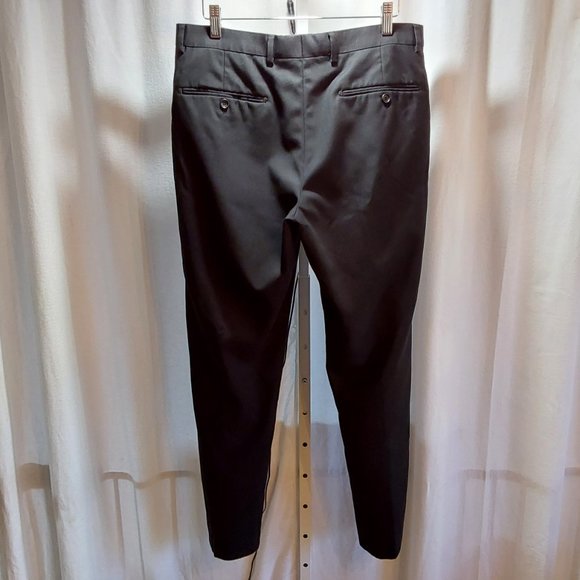 Sterling & Sewn Black Dress Slacks Men's R34 Slim Fit - Picture 2 of 5